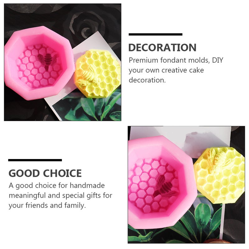 Honeycomb Fondant Mold Premium Fondant Mold Reusable DIY Fondant Mold - Image 3