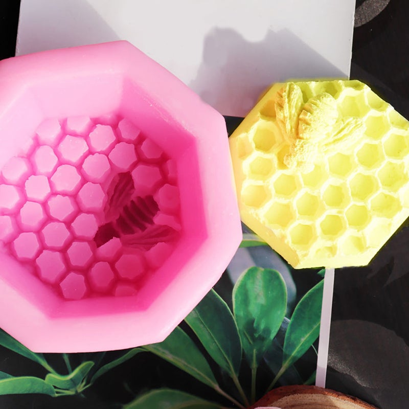 Honeycomb Fondant Mold Premium Fondant Mold Reusable DIY Fondant Mold - Image 1