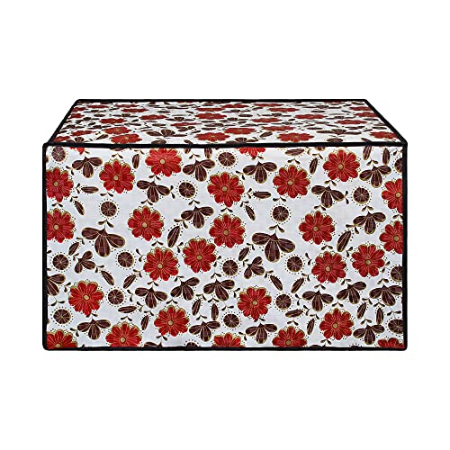 Lithara Printed Waterproof Microwave Oven Cover for Panasonic NN-CT654M 27L | Sams20 (Multicolor) - Image 4