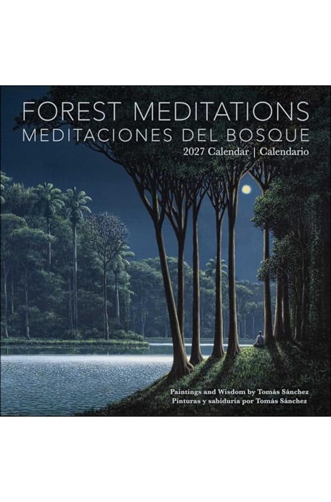 Forest Meditations 2027 Wall Calendar / Meditaciones del Bosque 2027 Calendario