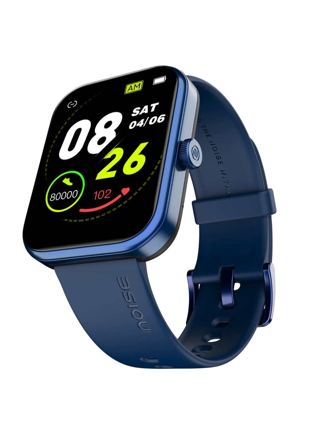 Pulse 2 Max 1.85" Display, Bluetooth Calling Smart Watch, 10 Days Battery, 550 Nits Brightness, Smart Dnd, 100 Sports Modes, Smartwatch For Men And Women Midnight Blue