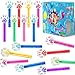 PLOUGVI 24Pcs Bubble Wands for Kids Paw Party Favors Supplies Decorations Pinata Goodie Bag Stuffers Classroom Prizes Glitter Paw - Image 3