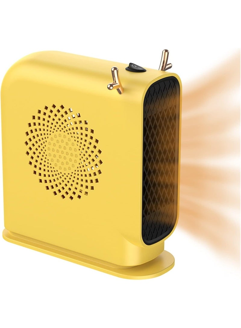 DubaiGallery "500W Mini Electric Space Heater – Portable Fast Heating Ceramic Desk Heater for Home & Office" - Image 1