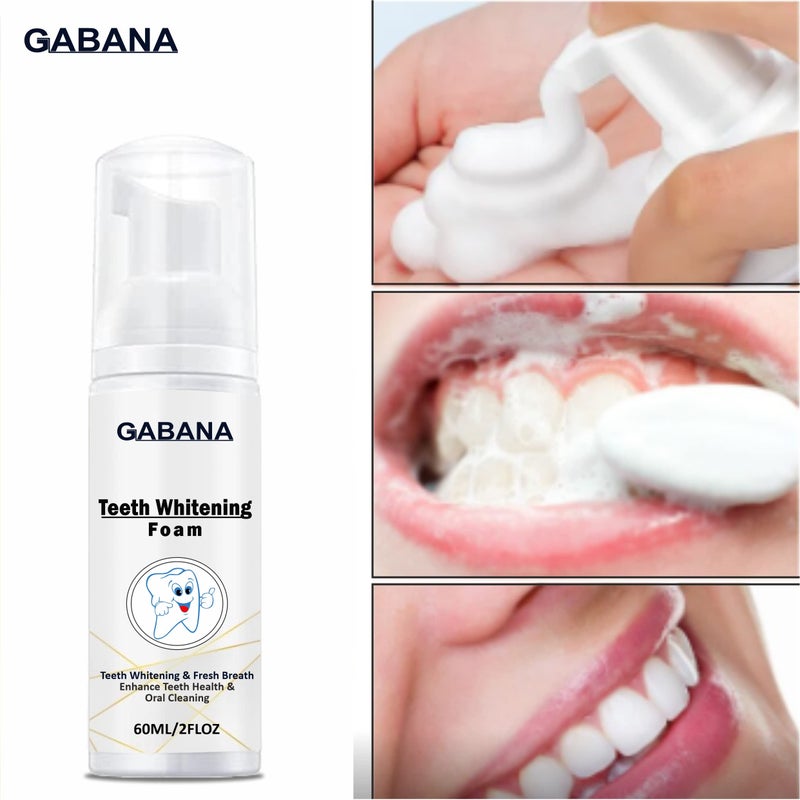 GABANA Natural Toothpaste for Deep Repair of Sensitive Teeth (Pack of 3, 60 ml)|Toothpaste in Fresh Colgate TOOthpaste for Whitening teeth toothpaste Gel for Long Lasting Whitener teeth Whitening Foam - Image 5