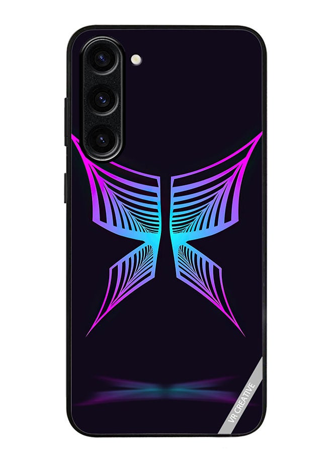 VR CREATIVE Protective Case Cover For Samsung Galaxy S23 Plus Butterfly Design Multicolour - Image 1