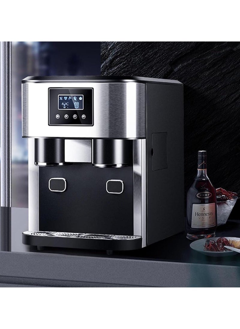 Generic 3-in-1 Ice Maker Machine - Fast Ice Making, Crushed Ice, and Cold Water Dispenser - 18KG/24H, 8-12 Minute Ice Production - Perfect for Home, Office, and Parties  - Image 3