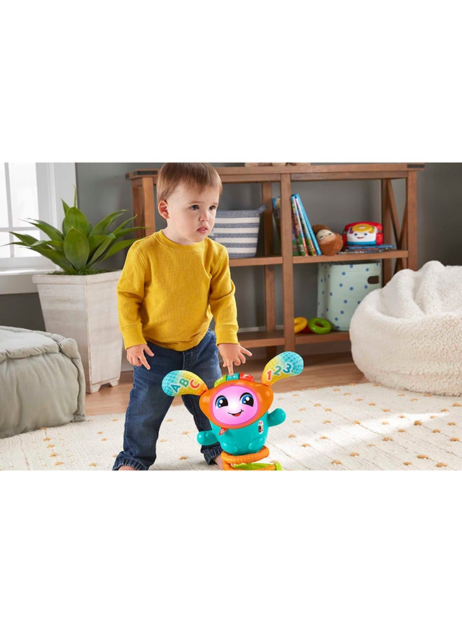 Fisher-Price Baby To Toddler Learning Toy Dj Bouncin’ Beats With Music Lights And Motorized Bouncing Action, Uk English Version  - Image 4