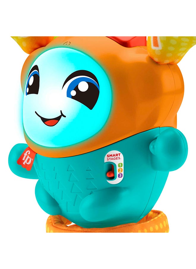 Fisher-Price Baby To Toddler Learning Toy Dj Bouncin’ Beats With Music Lights And Motorized Bouncing Action, Uk English Version  - Image 3