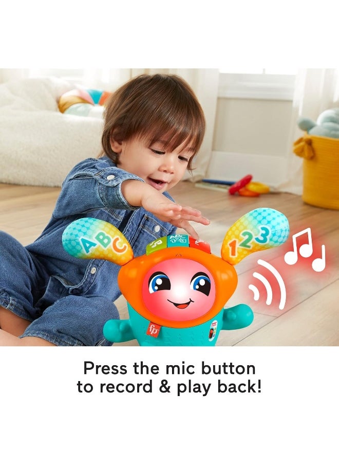 Fisher-Price Baby To Toddler Learning Toy Dj Bouncin’ Beats With Music Lights And Motorized Bouncing Action, Uk English Version  - Image 5
