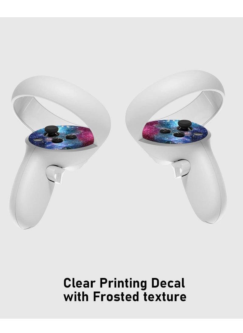 Generic - Oculus Quest 2 VR Headset and Controller Skin - Creative Vinyl Decal Sticker Set for Virtual Reality Protection and Customization (1 Set) - Image 1
