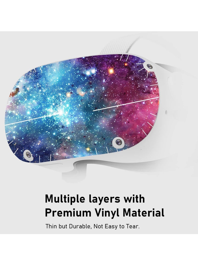 Generic - Oculus Quest 2 VR Headset and Controller Skin - Creative Vinyl Decal Sticker Set for Virtual Reality Protection and Customization (1 Set) - Image 1