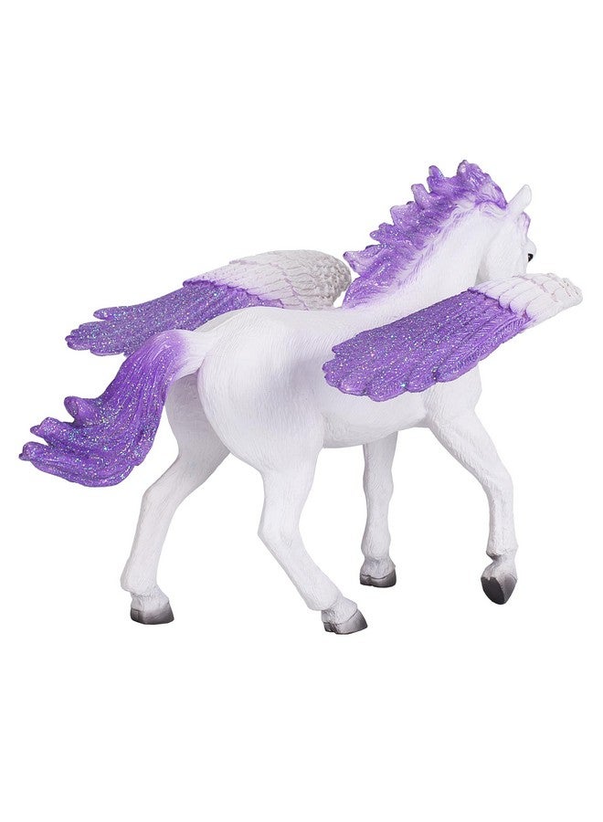 MOJO Pegasus Lilac Realistic Fantasy Hand Painted Toy Figurine - Image 3
