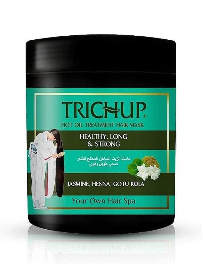 TRICHUP Healthy Long And Strong Hot Oil Treatment Hair Mask 450ml