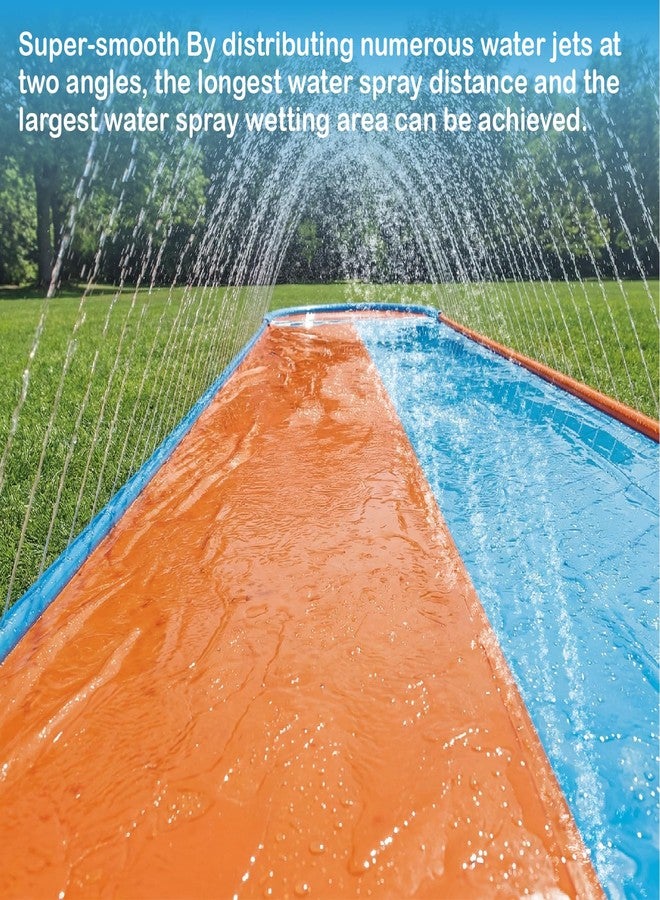 BCWATERFUNPD Water Slide with 2 Bodyboards - 22.5ft Water Slides for Kids Backyard, Premium Muti-Way Sprinkler System Slip and Slide for Kids, Summer Outdoor Play Equipment - Image 5