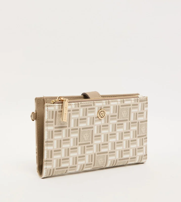ان كلاين Akg5090 Dark Brown Women's Wristlet