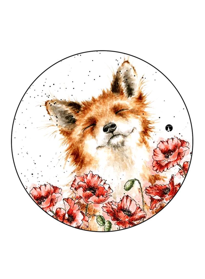 RKN Fox Printed Fridge Magnet Multicolour - Image 1