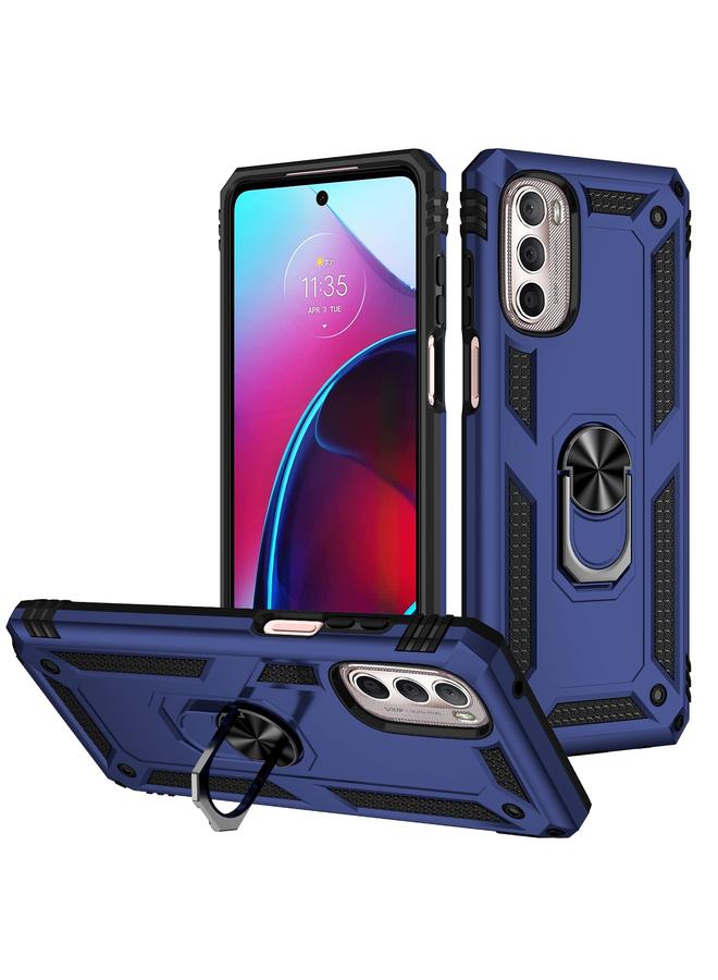 اس-توب جراب لهاتف Motorola Moto G Stylus 2022 مقاوم للصدمات مصنوع من مادة TPU + PC مع حامل - Image 1