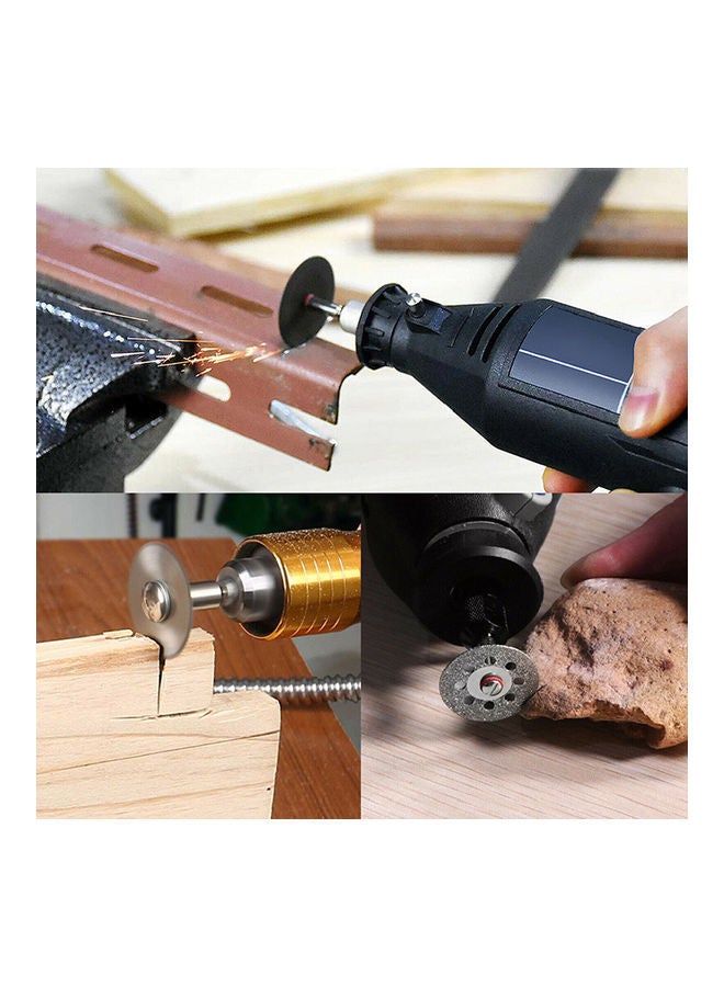 NIBEMINENT 60-Piece Mini Circular Electric Wheels Multicolour - Image 4