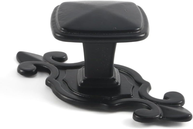 Joyindecor 10 Packs Oil Rubbed Cabinet Hardware Knob Back Plates, 2.9 Inch Length and 1.2 Inch Width, Zinc Alloy Backplates for Drawer Knobs Dresser Pull Handles (Matt Black) - Image 4