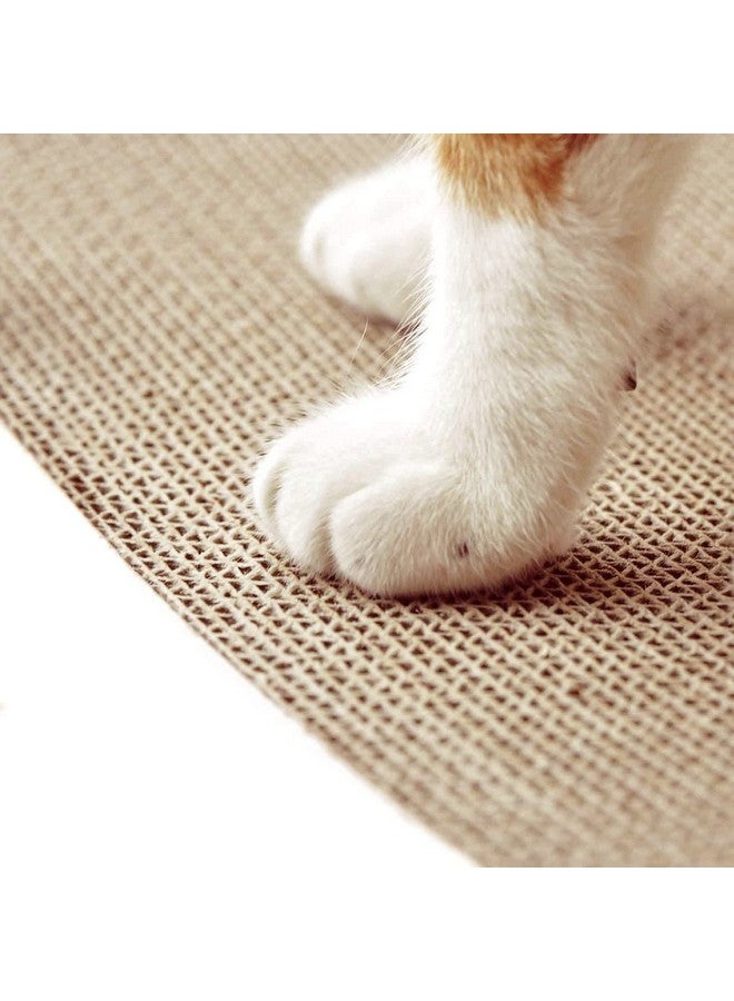 Cat Cat Scratcher Pad With Catnip - Cat Cardboard Scratch Durable Scratching Pad Reversible Colour May Vary - Image 5