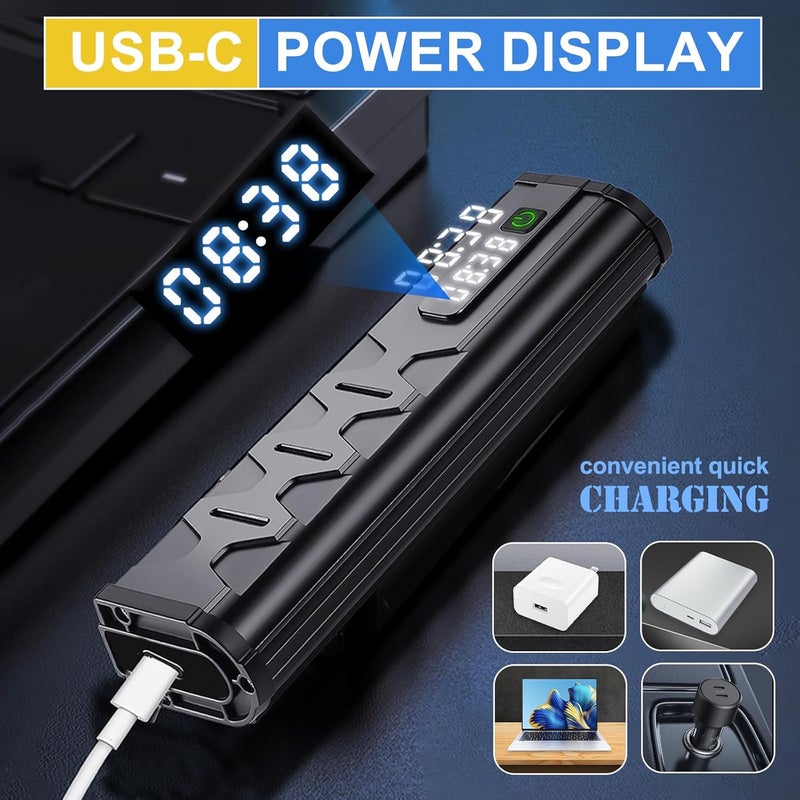 Minsk 17 LED 4800 Lumen USB Rechargeable Bike Light with Digital Power Display - Image 4
