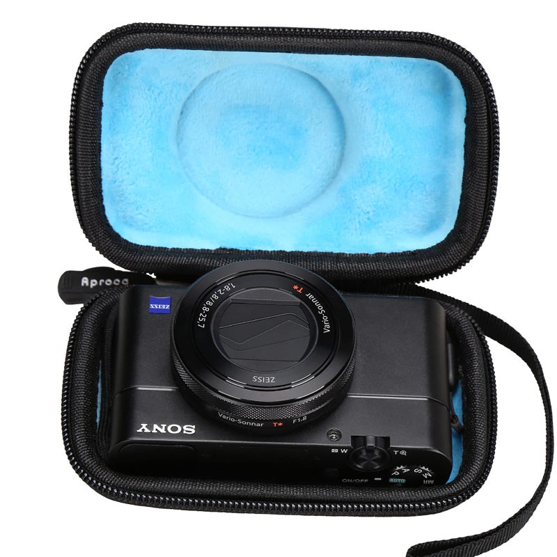 ابروكا حقيبة سفر صلبة من  تناسب كاميرا سوني RX100 VA/RX100 VI/RX100 V/RX100 IV/RX100 III/RX100 II بدقة 20.1 ميجابكسل - Image 1