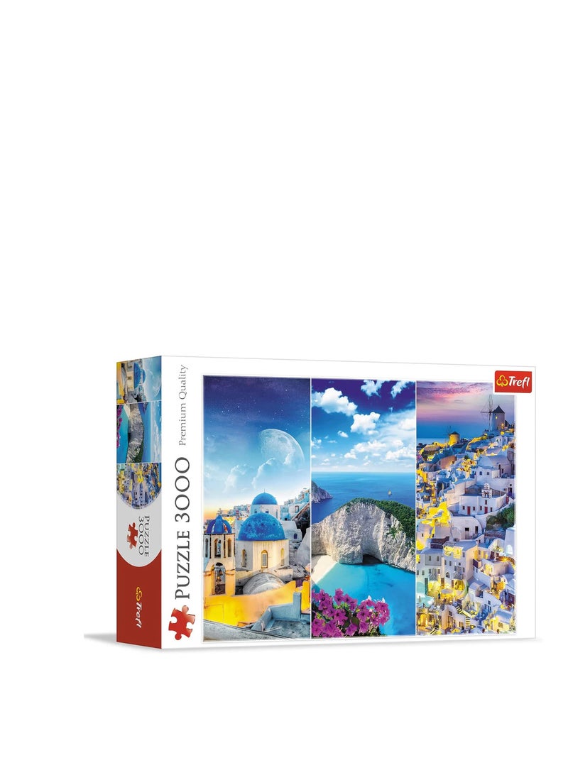 Trefl Santorini Scenic View Puzzle – 3000 Pieces