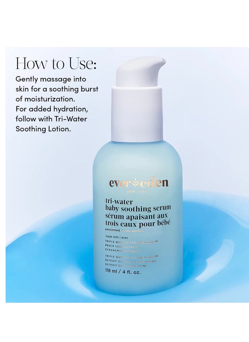 Evereden Evereden Tri Water Baby Serum, 4 fl oz. |Clean and Clean Baby Care | Non-toxic and Fragrance Free | Clean Ingredients  - Image 3
