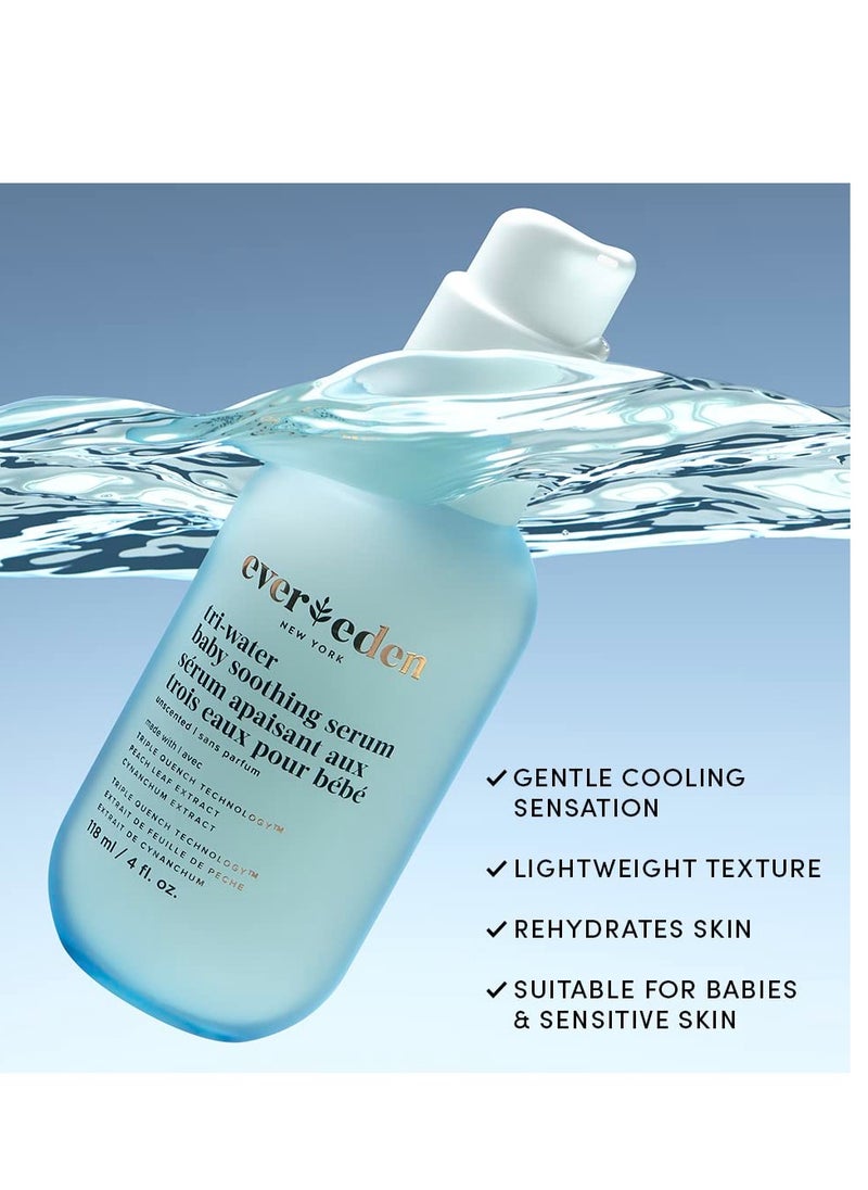 Evereden Evereden Tri Water Baby Serum, 4 fl oz. |Clean and Clean Baby Care | Non-toxic and Fragrance Free | Clean Ingredients  - Image 4
