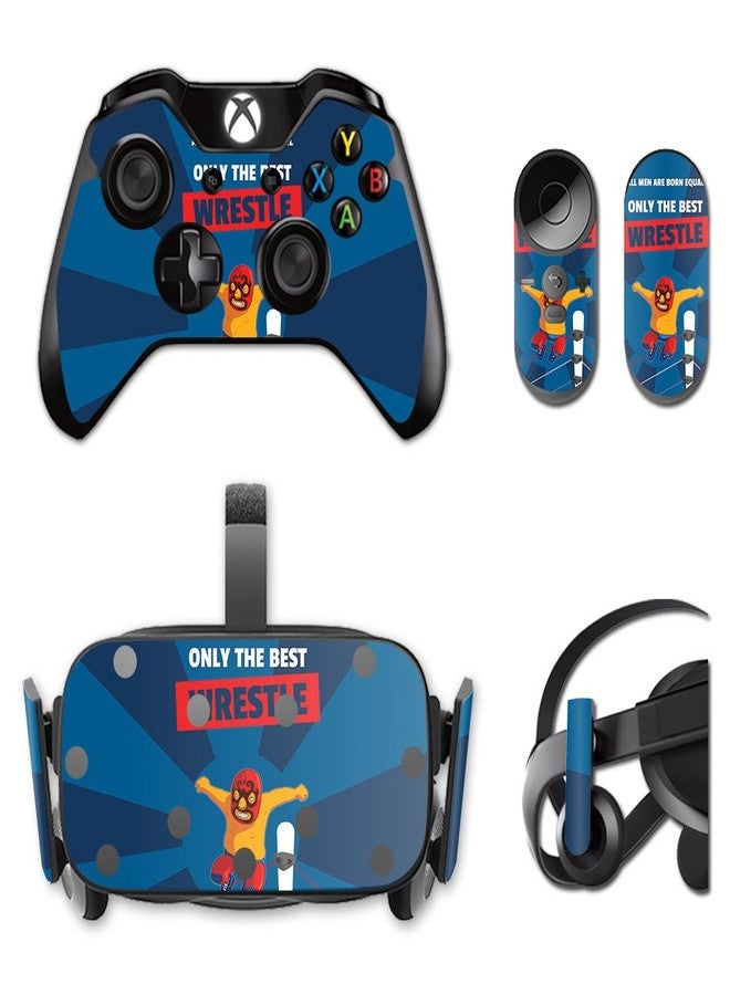 MIGHTY SKINS MightySkins Skin Compatible with Oculus Rift CV1 - Best Wrestle | Protective, Durable, and Unique Vinyl Decal wrap Cover | Easy to Apply, Remove, and Change Styles | Made in The USA - Image 2