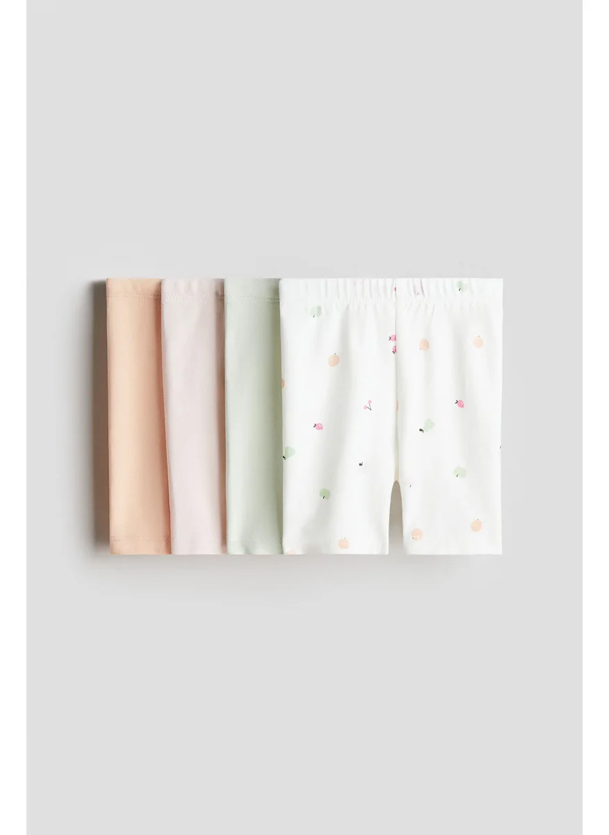 H&M 4-Pack Cotton Cycling Shorts