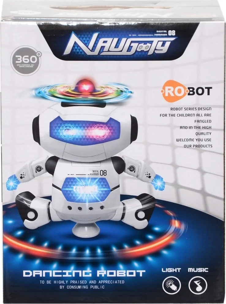 Vardem Oyuncak Vardem Toy LZH-99444-2 Dancer Robot with Music and Light