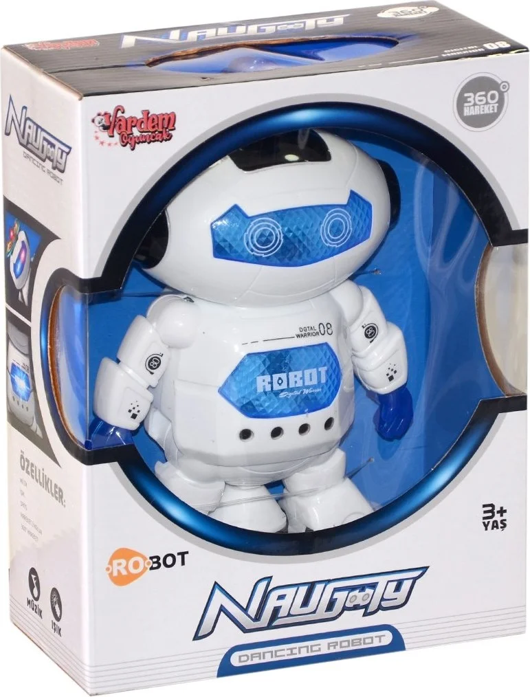 Vardem Oyuncak Vardem Toy LZH-99444-2 Dancer Robot with Music and Light