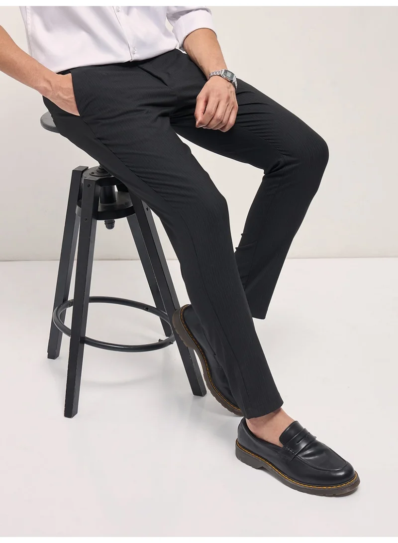 THE BEAR HOUSE Men’s formal trouser for everyday wear, smart, stylish and comfortable bottom wear for office, business meetings and formal occasions, perfect choice to elevate your professional look