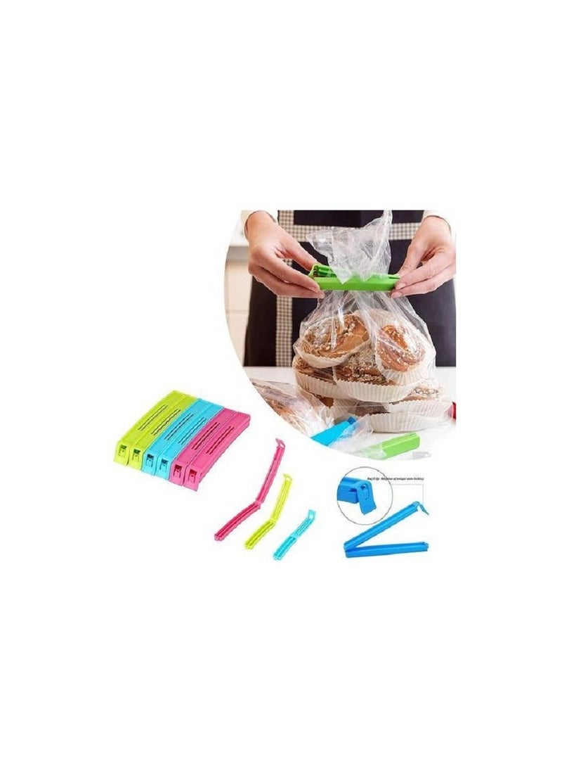 Generic - Snack Bag Clips - 21pcs Plastic Food Bag Clips Multicolor - Image 1