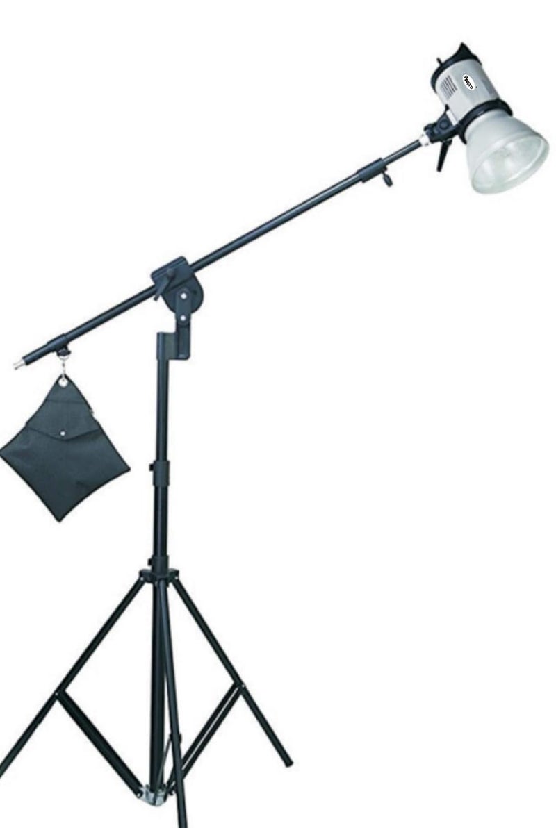 VTS ® Top Light Boom Stand, Combo Boom,Heavy Duty Metal Body with Clip Lock for Photo Video Studio Purpose - Image 5