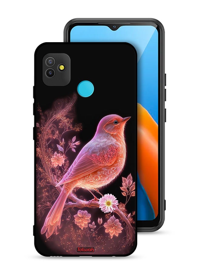 Tolwak Tecno Pop 5 Protective Case Cover Cute Bird Art - Image 1