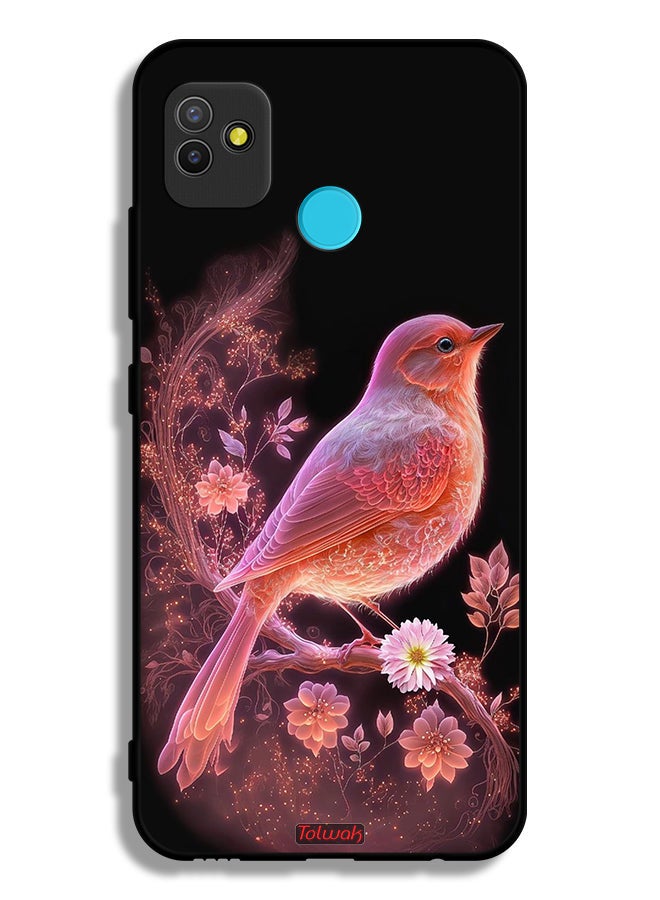 Tolwak Tecno Pop 5 Protective Case Cover Cute Bird Art - Image 2