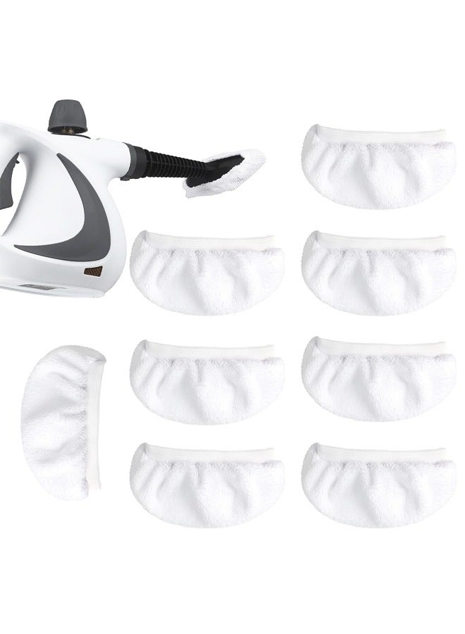 8 Pack Replacement Steam Mop Pads Universal Steam Cleaner Accessories Reusable,for Karcher SC1,SC2,SC3,SC4,SC5,SV7 - Image 1