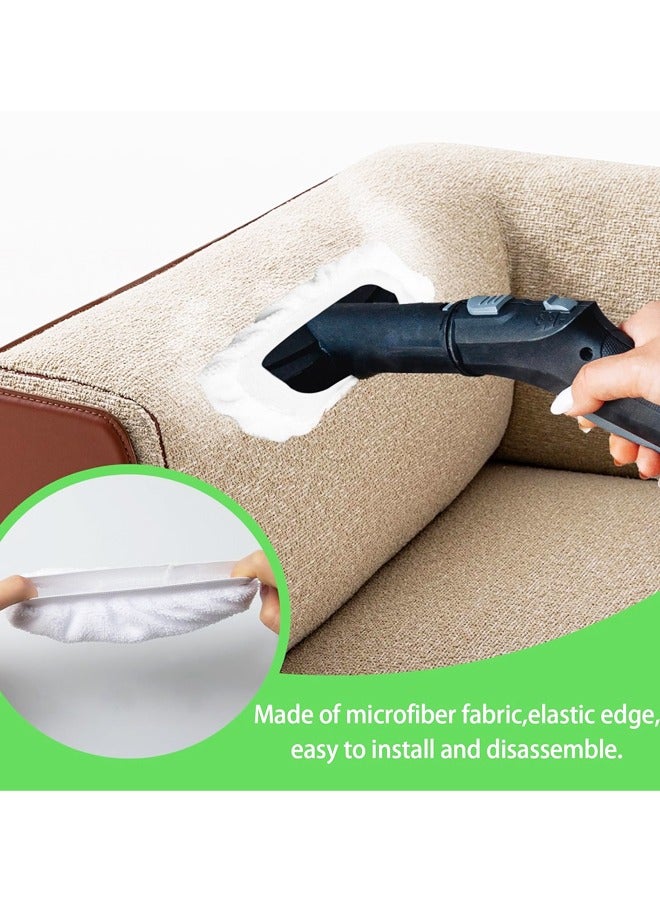 8 Pack Replacement Steam Mop Pads Universal Steam Cleaner Accessories Reusable,for Karcher SC1,SC2,SC3,SC4,SC5,SV7 - Image 4