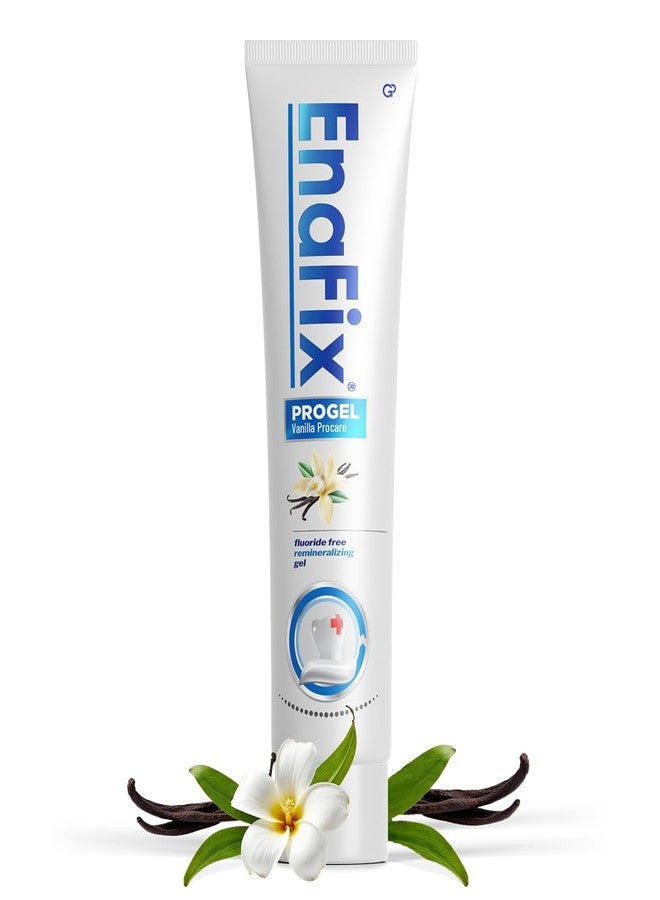 Enafix Progel Vanilla Procare | Professional Remineralizing Gel, Fluoride Free, Strengthens Tooth Enamel, Natural Enamel Repair | 50g - Image 1