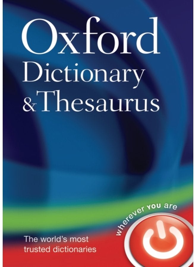 Oxford Dictionary and Thesaurus - Hardback