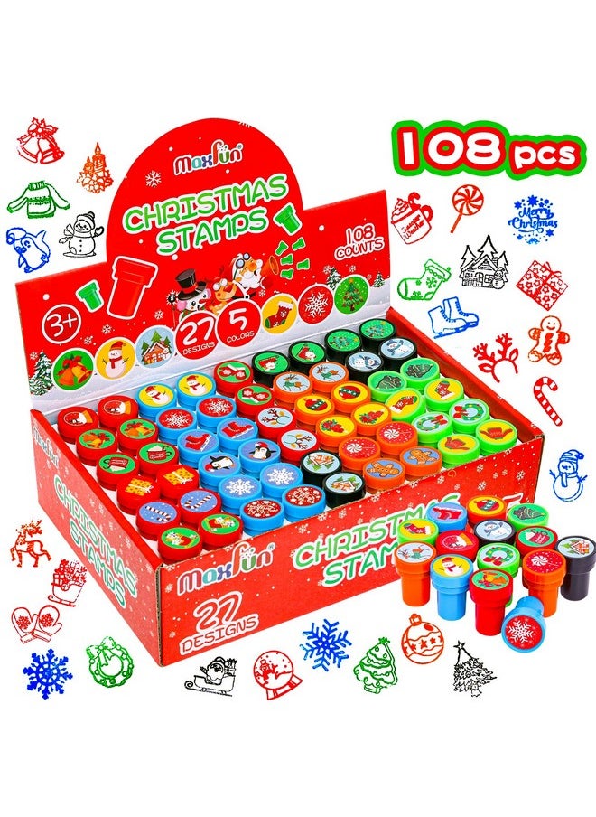 108Pcs Christmas Assorted Stamps For Kids Christmas Party Favors Supplies Christmas Goodies Bags Stuffers Christmas Stocking Stuffers Classroom Game Reward Prizes(Christmas Stamper) - pzsku/Z1CF535EF4F9A22A79B0FZ/45/_/1734348241/f9d56b2f-f514-4eac-a6f3-e3274ccbf026