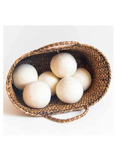 BEAUTY AMBITION Wool Dryer Balls, Fabric Dryer Sheep Balls 6-Pack  - Image 4