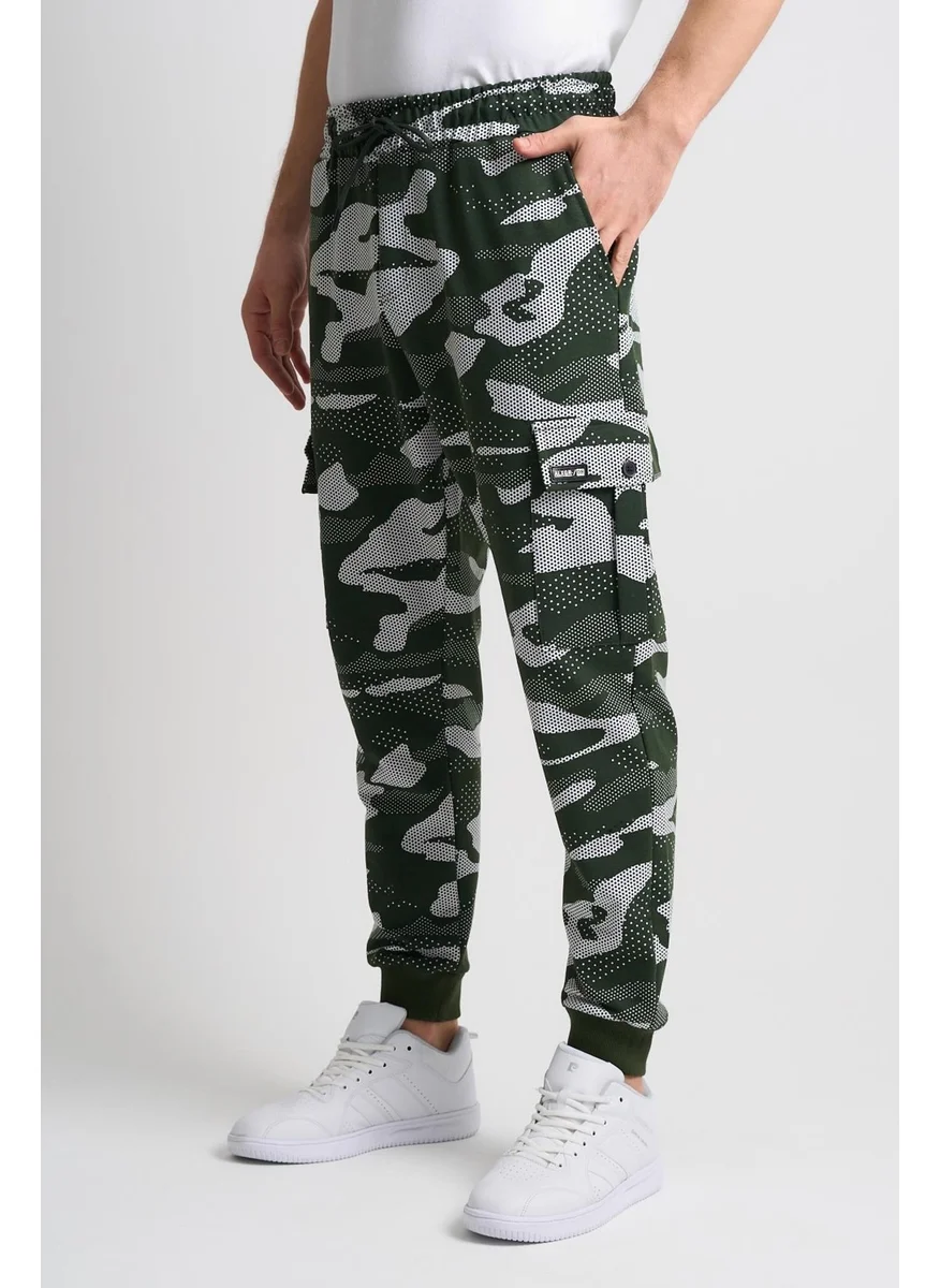 Alexander Gardi Camouflage Patterned Pocketed Sweatpants (E21-72102)