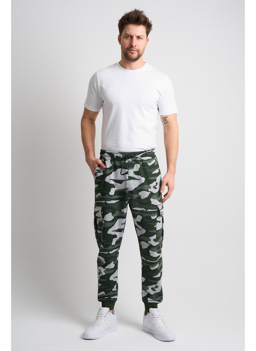 Alexander Gardi Camouflage Patterned Pocketed Sweatpants (E21-72102)  - Image 2