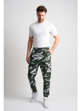 Alexander Gardi سروال رياضي مزود بأ pockets بنمط تمويه (E21-72102)  - Image 5