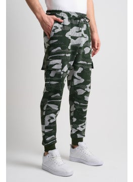 Alexander Gardi سروال رياضي مزود بأ pockets بنمط تمويه (E21-72102)  - Image 4