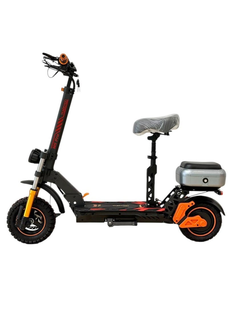 Thunder Go M5 Pro Electric Scooter | 2500W Motor | 48V 13Ah Battery | 60 km/h | Dual Suspension - Image 1