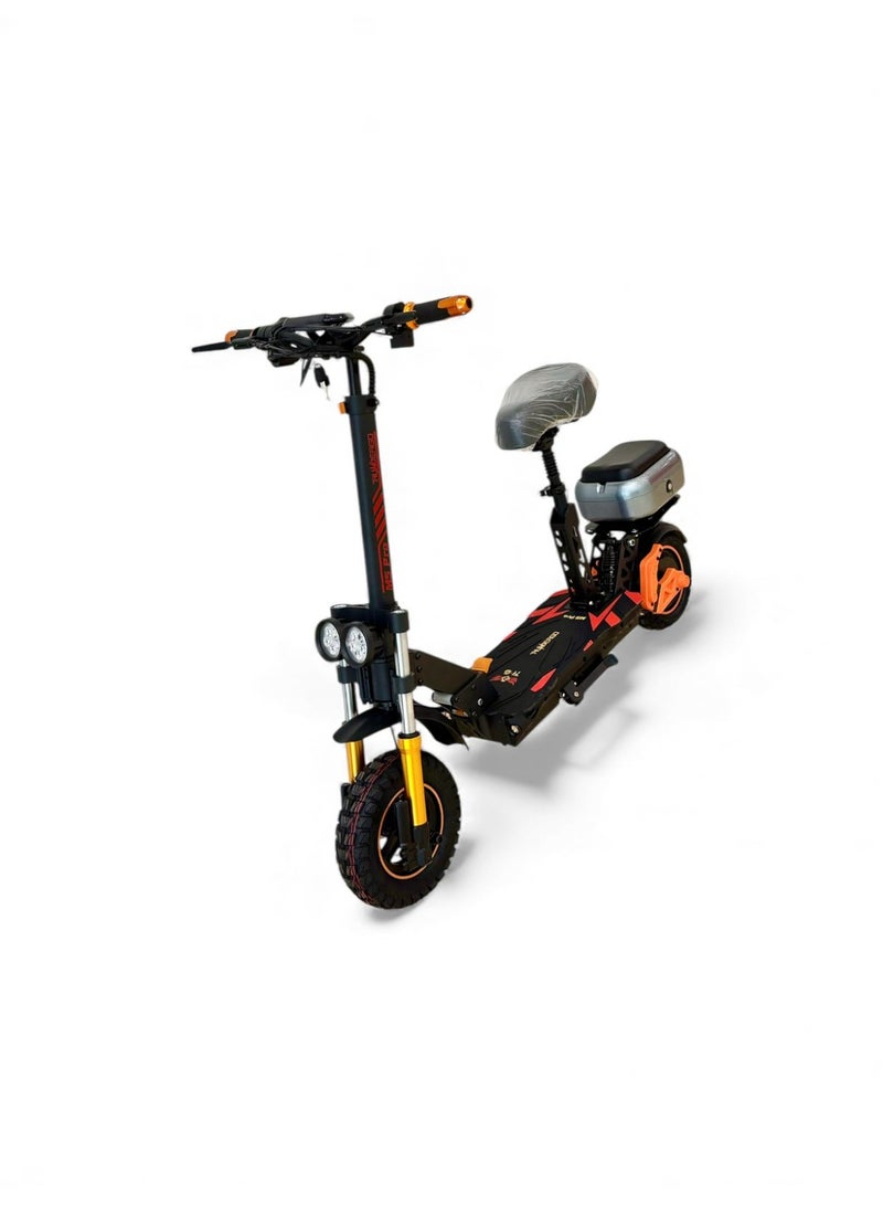 Thunder Go M5 Pro Electric Scooter | 2500W Motor | 48V 13Ah Battery | 60 km/h | Dual Suspension - Image 4